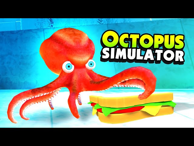 Eating HUMAN FOOD and SMASHING EVERYTHING In Octoclutz