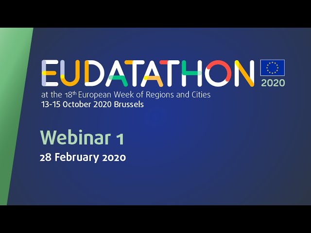 EU Datathon 2020 - Webinar dedicated to data from the European Environment Agency