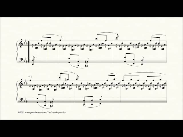 Mozart, 12 Variations on La belle Francoise, K353 300f, Var 8