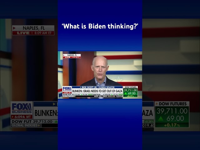 Sen. Scott questions how any sane person could vote for Biden #shorts