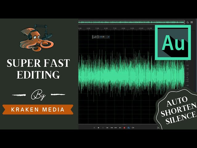 This one trick will save you HOURS of editing | Adobe Audition Auto delete and shorten silence