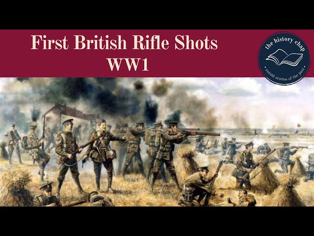 First British Rifle Shots In World War One