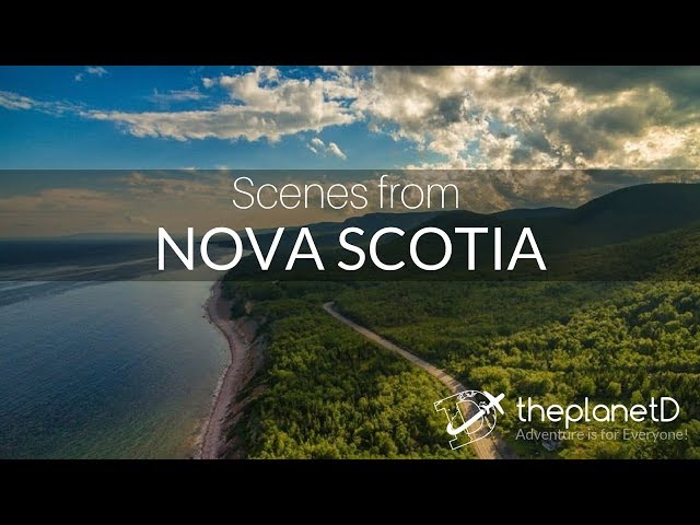 Scenes of Nova Scotia - in 4K Drone