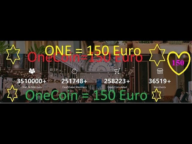 OneCoin Price Will be 150 EURO in 2019