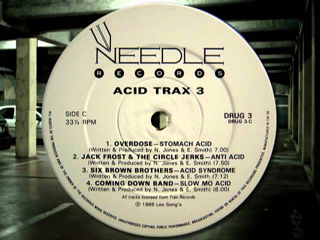 Acid House - JACK FROST & THE CIRCLE JERKS " Anti Acid "