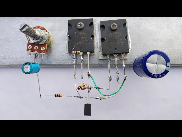 How To Make A Great Sounding Audio Amplifier Using (SC 5200+SA 1943) || 12v DC || English Subtitle