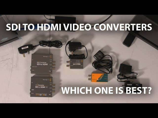 Budget SDI to HDMI Video Converters
