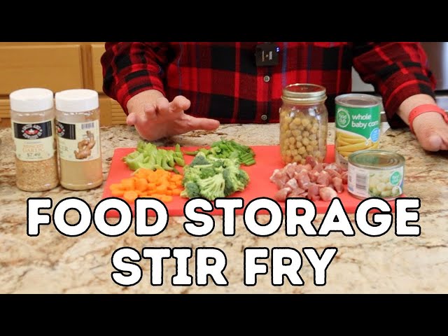 Food Storage Stir Fry