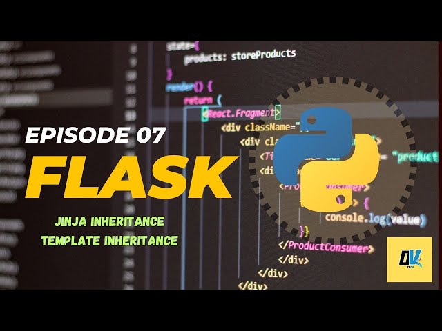 Flask | Episode 07|Template Inheritance OR JINJA 2 Inheritance | In Hindi