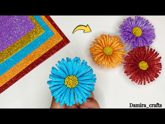 DIY Flowers Foam Sheet Craft Ideas How to make Flowers? #diy