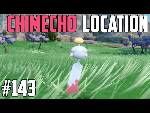 How to Catch Chimecho - Pokémon Scarlet & Violet (DLC)
