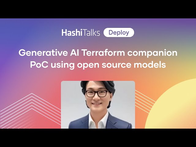 Generative AI Terraform companion PoC using open source models