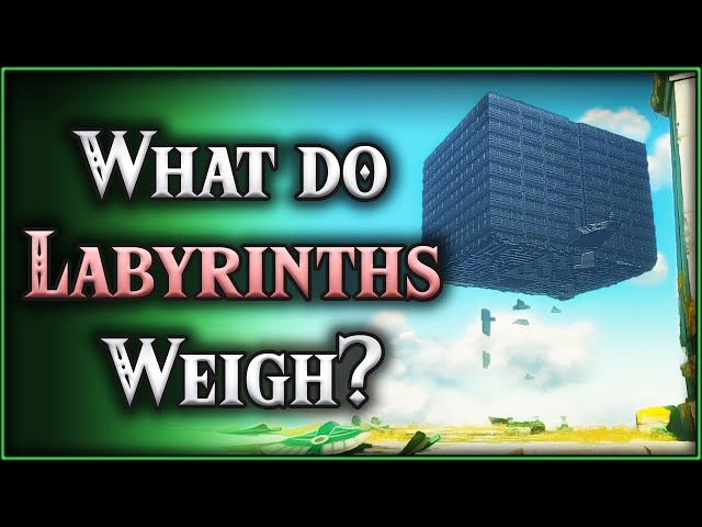 How Much Do Labyrinths Weigh? | Tears of the Kingdom | Let's Talk About #73