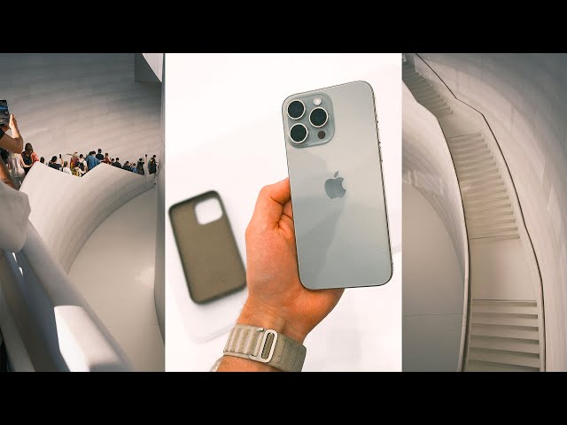 NEW : Apple iPhone 15 Pro, hands on 