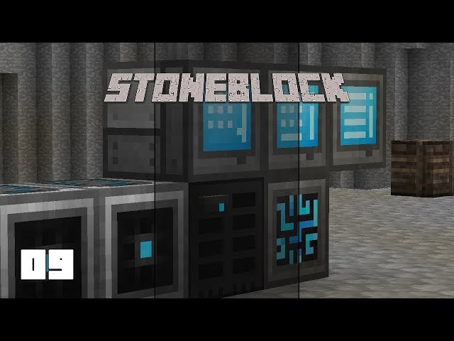 StoneBlock EP9 Refined Storage + Wireless Crafting