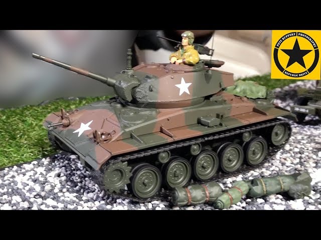 Forces of Valor 1/32 UNIMAX ♦ M-24 CHAFFEE Tank ♦ Toy Tanks for Kids