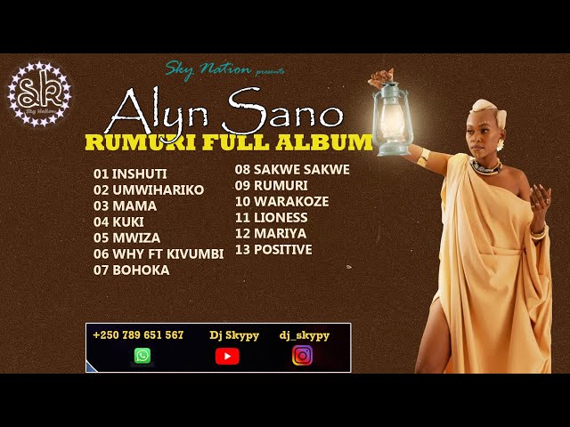 Alyn Sano - Rumuri Full Album #New Rwandan Music Mix 2023 By Dj Skypy