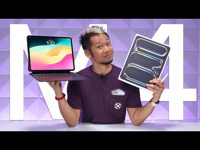 M4 iPad Pro, Apple Pencil Pro & New Magic Keyboard Unboxing! What's Different?
