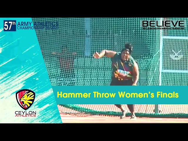Hammer Throw Womans Finals   Army Athletics Championship 2021