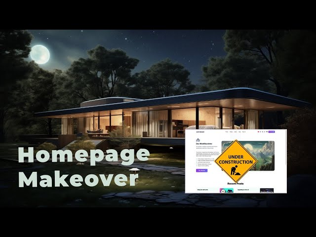 Homepage Makeover