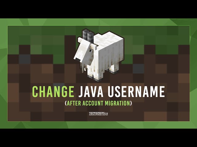 How To Change Your Minecraft Username - (Quick & Easy)