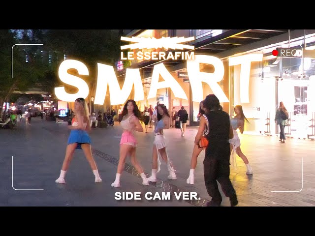 [KPOP IN PUBLIC][SIDE-CAM VERSION] LE SSERAFIM (르세라핌) "Smart" Dance Cover by CRIMSON 🥀 | Australia