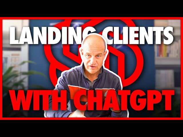 How You Can Use ChatGPT To Land Clients in ANY Niche 🎣