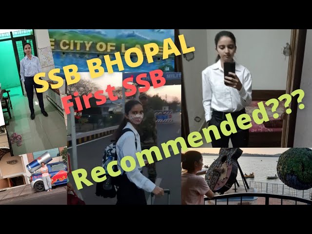SSB Vlog/ SSB BHOPAL/ Experience/ Vlog 2022