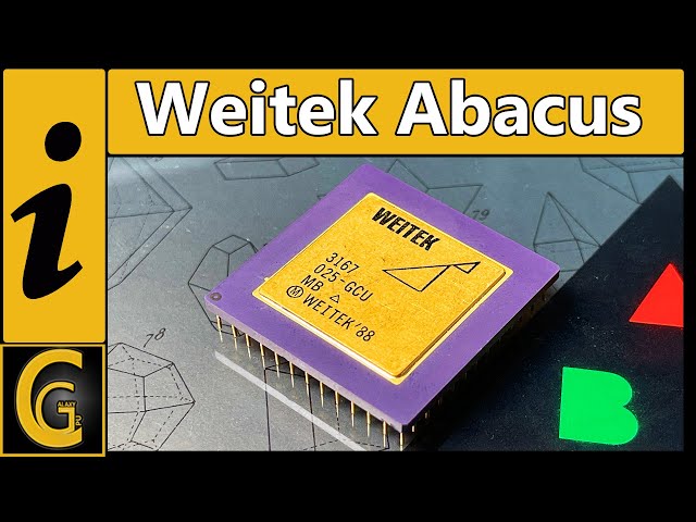 Weitek Abacus Coprocessor - Benchmark VS Intel 387 FPU with 386 and RapidCAD