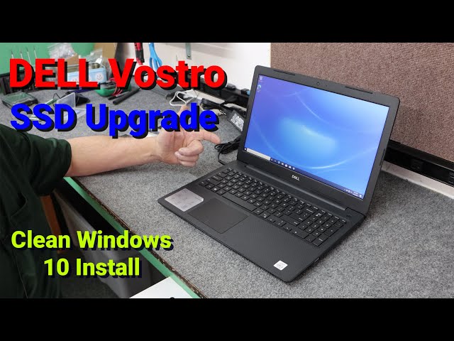 How To Upgrade HDD to SSD In DELL Vostro Laptop & Do Clean Windows Install