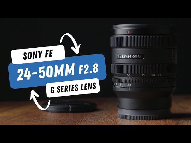Sony FE 24-50mm F2.8 G Series Lens | A compact F2.8 zoom with G lens resolution