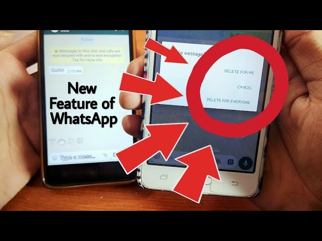 How to delete send messages on WhatsApp live proof ¦¦ New Update deleted sent messages on WhatsApp