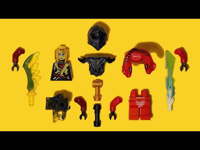 LEGO Ninjago Villains: Blade Master Bansha & Fangpyre | Unofficial Minifigure