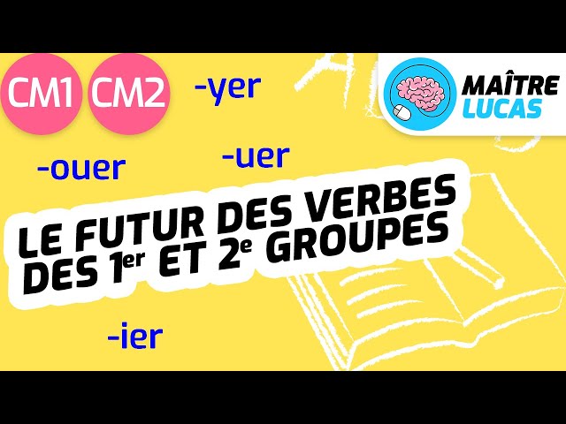 Le futur des verbes des 1er et 2e groupes CM1 - CM2 - Cycle 3 - Français - Conjugaison
