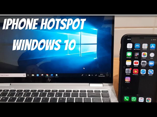 Setup iPhone Hotspot And Connect To Laptop
