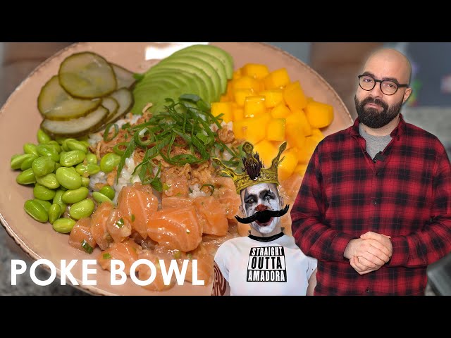 Chefe Jamon: Poke Bowl de Salmão (c/ MoraisHD)