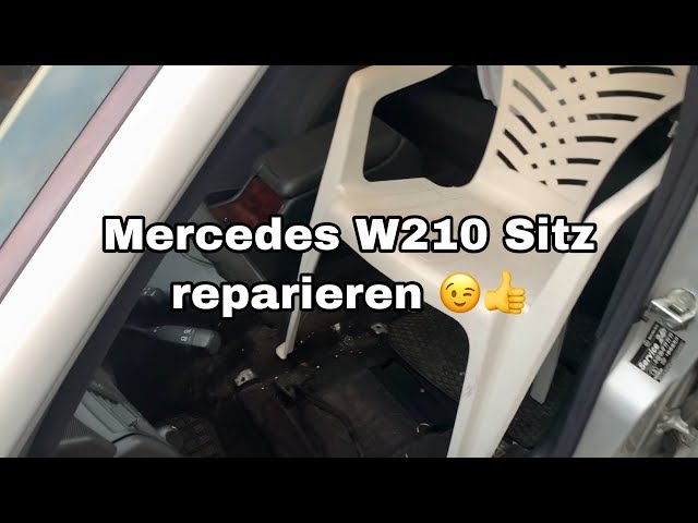 Mercedes E220 Sitzverstellung reparieren / Aus und Einbau / Reparatur der Elektrikeinheit