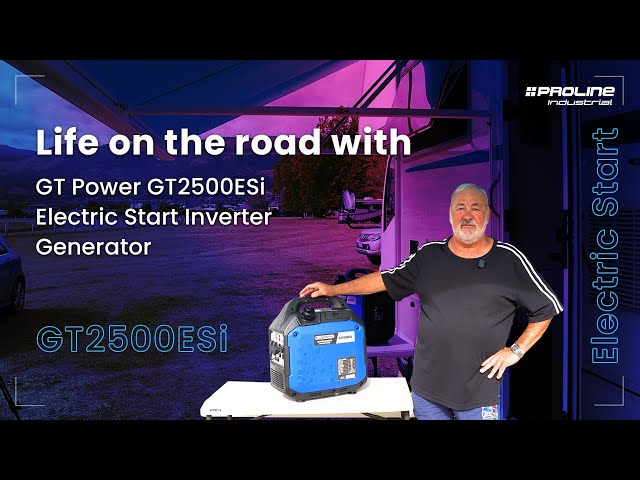 Life on the road with the GT2500ESi generator - Proline Industrial