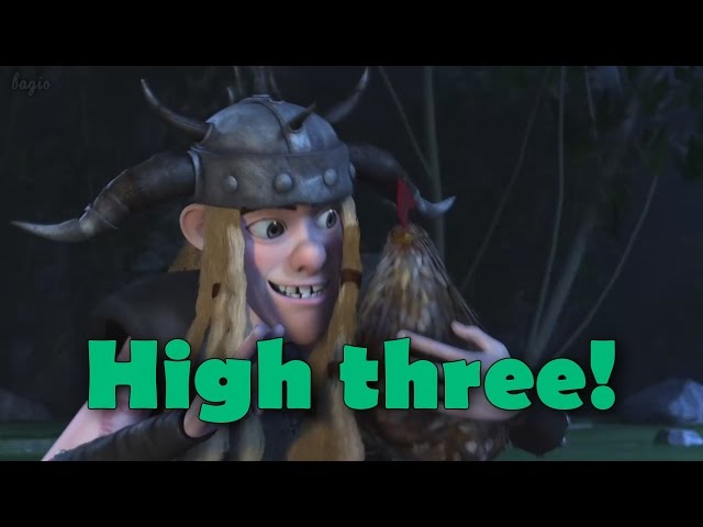 High Three! (Race to the Edge Humor)