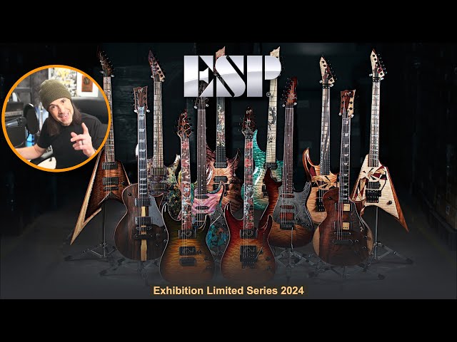 🎸ESP Guitars 2024 Exhibition Limited Series REACTION!