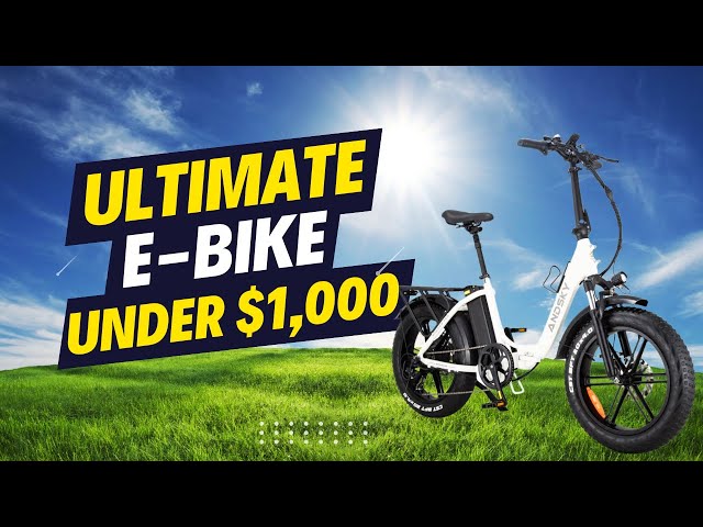 FULLY-LOADED E-BIKE UNDER $1000! ANDSKY S700 ELECTRIC BIKE REVIEW