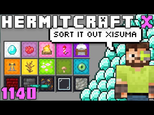 Hermitcraft X 1140 Upgrading Shulkers & Making Diamonds!