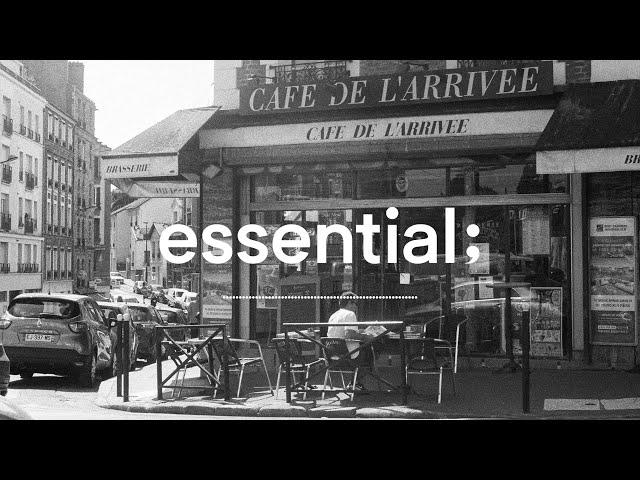 [Playlist] 일상의 소소한 행복을 찾아서ㅣ파리의 어느 빈티지 가게에서 우리는ㅣsitting at a vintage cafe terrace in paris ☕