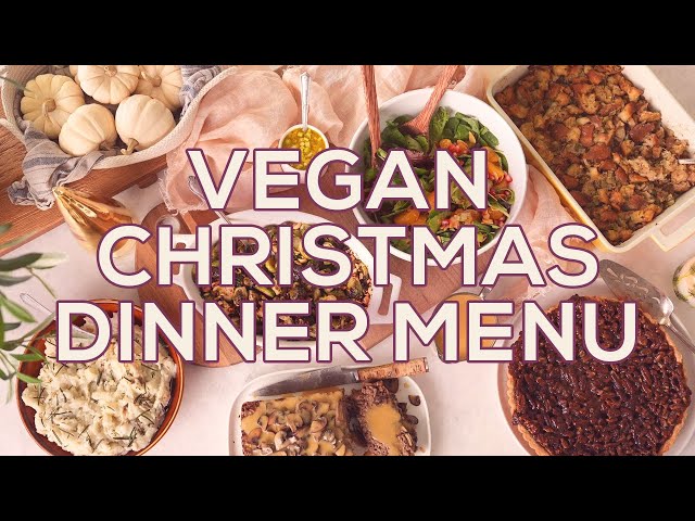 Ultimate Vegan Christmas Dinner Menu - Vegan Afternoon with Two Spoons