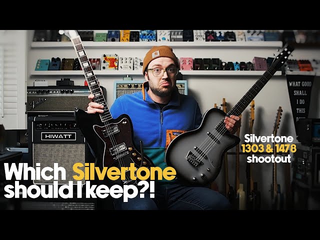 Which Silvertone Reissue Do I Choose!? | Silvertone Guitars 1303 & 1478 Shootout & Review