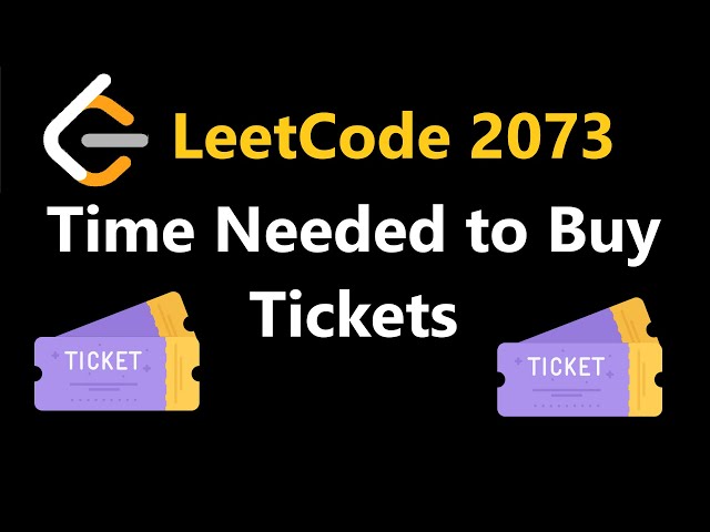 Time Needed to Buy Tickets - Leetcode 2073 - Python