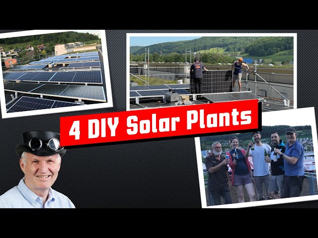 #427 Four 8kWh DIY Solar Plants with neighbors (Part 2)