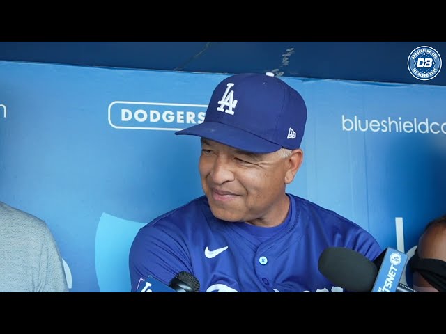 Dodgers pregame: Dave Roberts shares update on Clayton Kershaw & Kendall George at Dodger Stadium