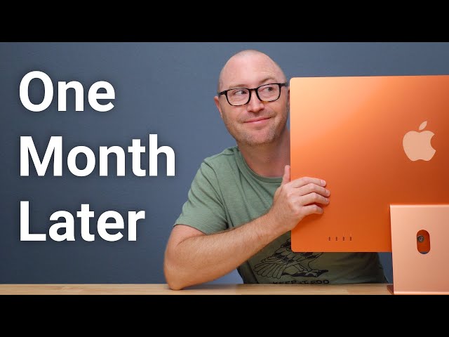 24" M1 iMac 1 Month Later Review!