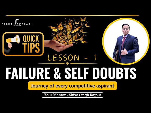 HOW TO OVERCOME FROM FAILURES AND SELF DOUBTS | Competitive Exams Reality | SBI | IBPS | RRB | RBI |